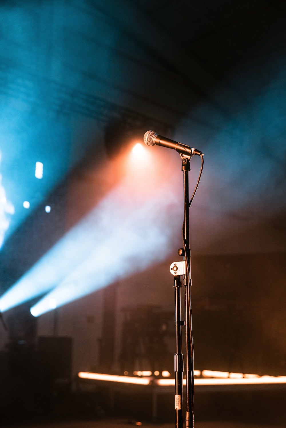 Photo of a microphone by Matthew Jungling